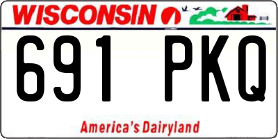 WI license plate 691PKQ