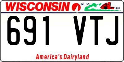 WI license plate 691VTJ