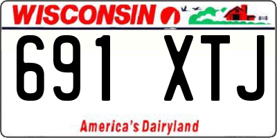 WI license plate 691XTJ