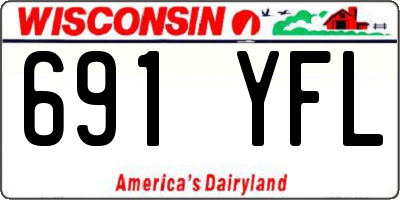 WI license plate 691YFL