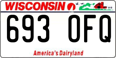 WI license plate 693OFQ