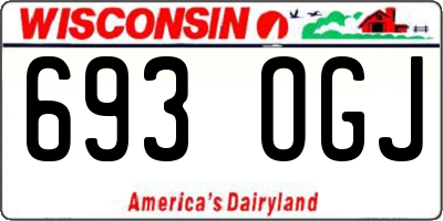 WI license plate 693OGJ