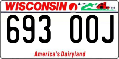 WI license plate 693OOJ