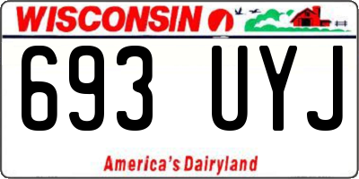 WI license plate 693UYJ