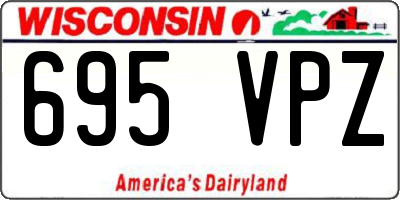 WI license plate 695VPZ