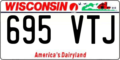 WI license plate 695VTJ