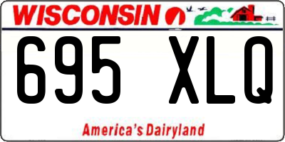 WI license plate 695XLQ