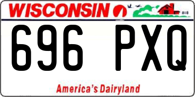 WI license plate 696PXQ