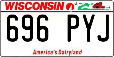WI license plate 696PYJ