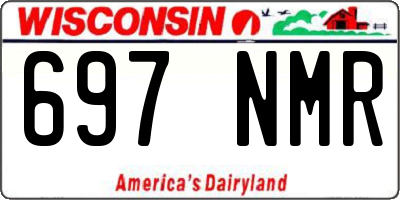 WI license plate 697NMR