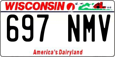 WI license plate 697NMV