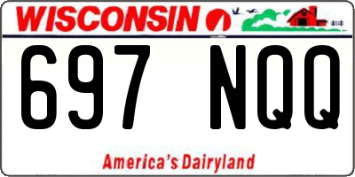 WI license plate 697NQQ