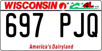 WI license plate 697PJQ