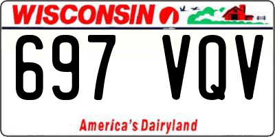 WI license plate 697VQV