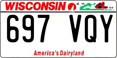 WI license plate 697VQY