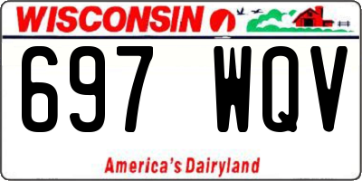WI license plate 697WQV