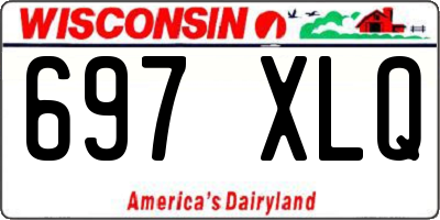 WI license plate 697XLQ