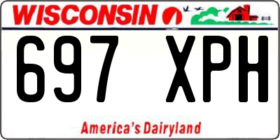 WI license plate 697XPH
