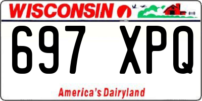 WI license plate 697XPQ