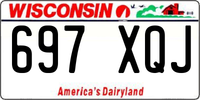 WI license plate 697XQJ