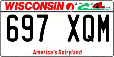 WI license plate 697XQM