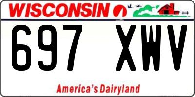 WI license plate 697XWV