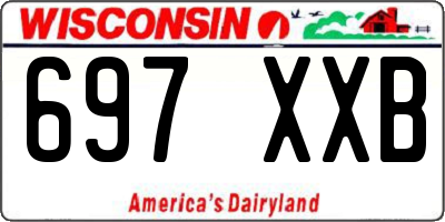 WI license plate 697XXB