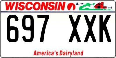 WI license plate 697XXK