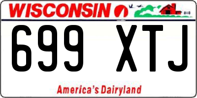 WI license plate 699XTJ