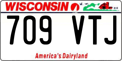 WI license plate 709VTJ