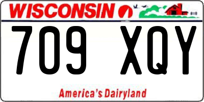 WI license plate 709XQY
