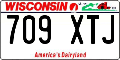 WI license plate 709XTJ