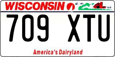 WI license plate 709XTU