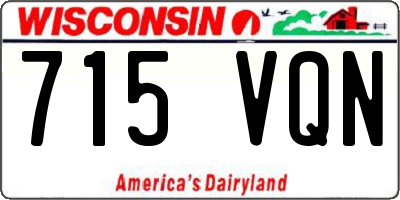 WI license plate 715VQN
