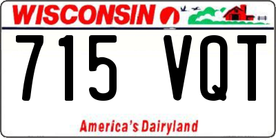 WI license plate 715VQT