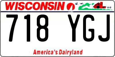 WI license plate 718YGJ