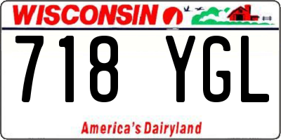 WI license plate 718YGL