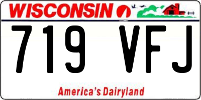 WI license plate 719VFJ
