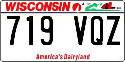 WI license plate 719VQZ