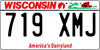 WI license plate 719XMJ