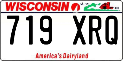 WI license plate 719XRQ