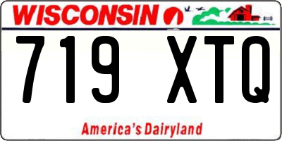 WI license plate 719XTQ