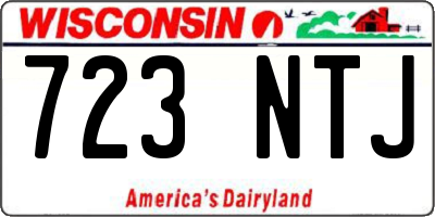 WI license plate 723NTJ