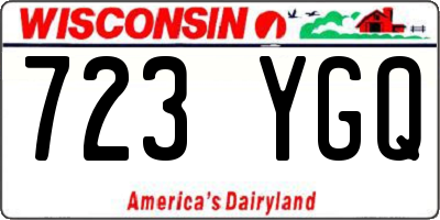 WI license plate 723YGQ