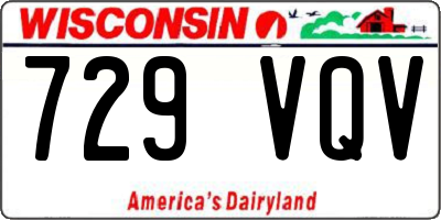 WI license plate 729VQV