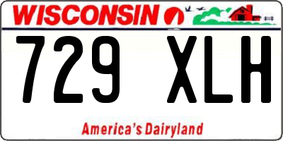 WI license plate 729XLH