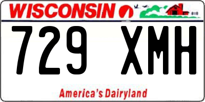WI license plate 729XMH