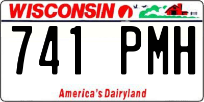 WI license plate 741PMH