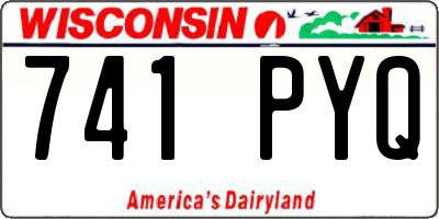 WI license plate 741PYQ