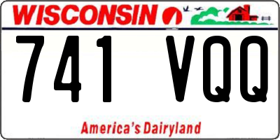 WI license plate 741VQQ